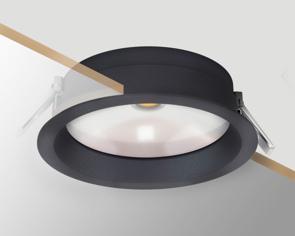 картинка Корпус светодиодного светильника типа DownLight встраиваемый CID M от магазина LEDSTOCK